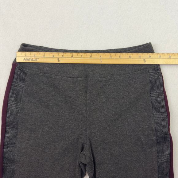 Mudd High Rise Ponte Leggings Gray Size Large - Picture 5 of 10